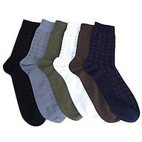 PURE Cotton Socks - 6 Pairs