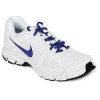 nike training shoes blue and white