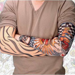 Funky Tattoo Sleeves - Multicolor - Assorted