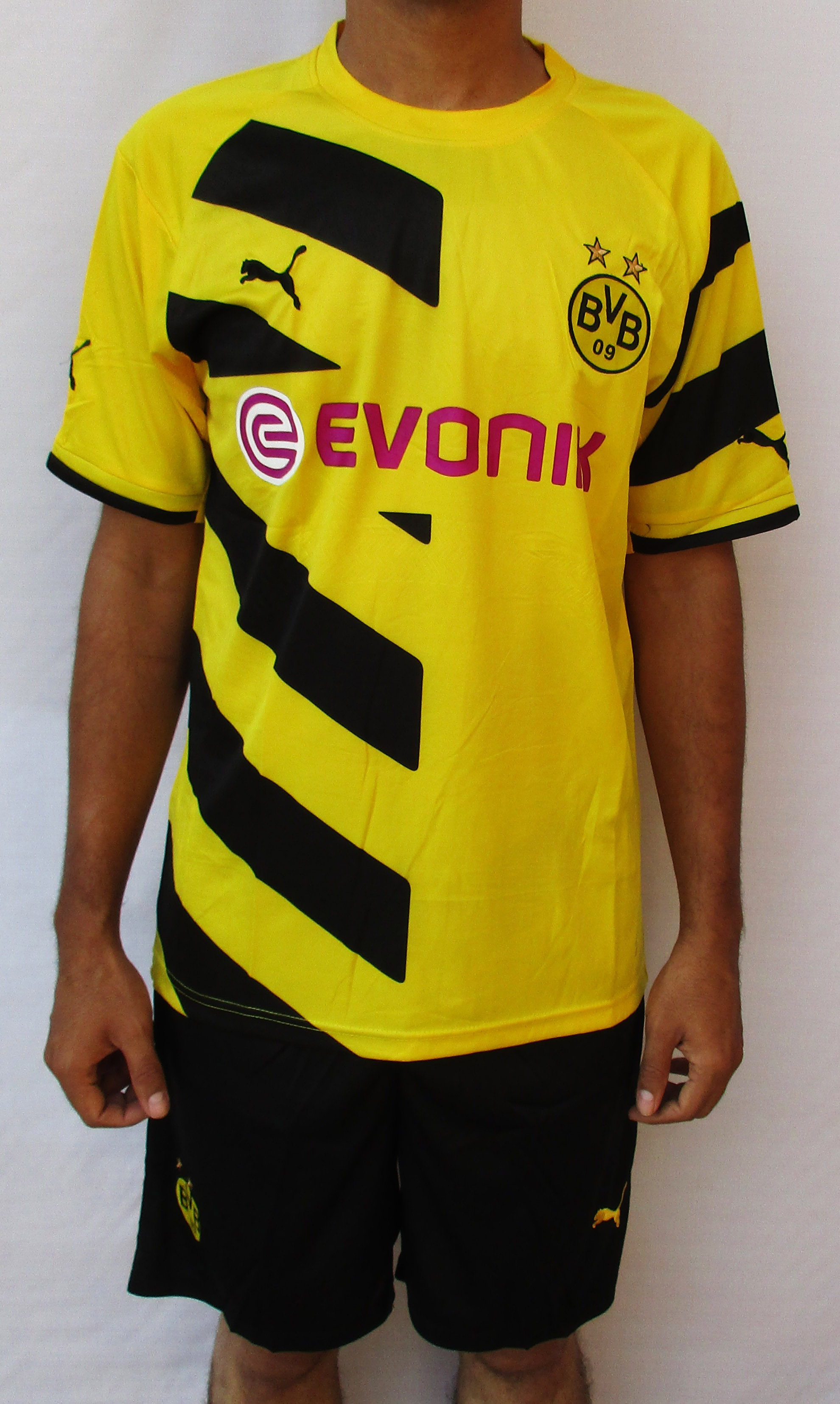 Dortmund Football Club Jersey And Short Yellow Color