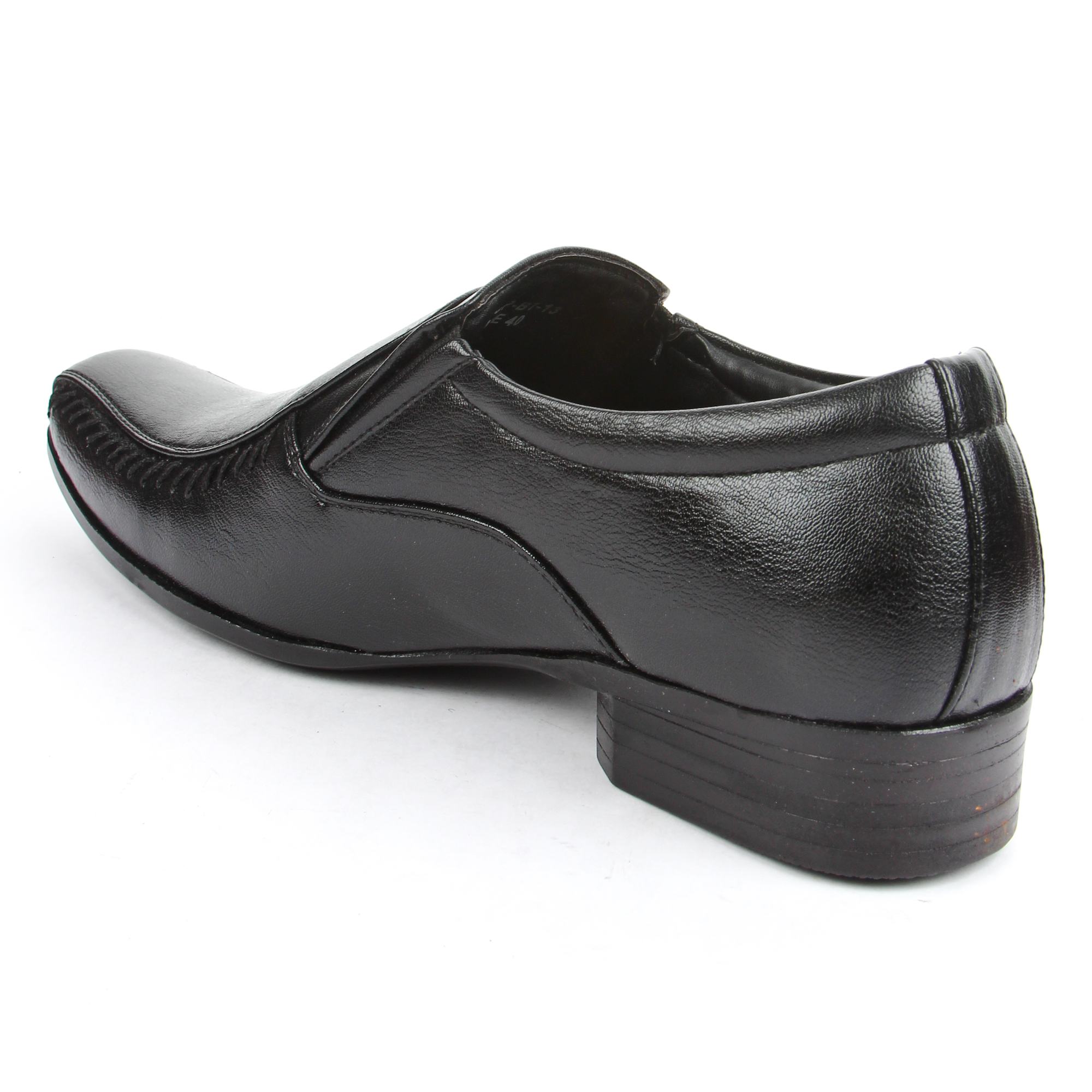 Liberty MenS Black Formal Slip On Shoes (FORTUNEJP-BT13BLACK): Buy ...