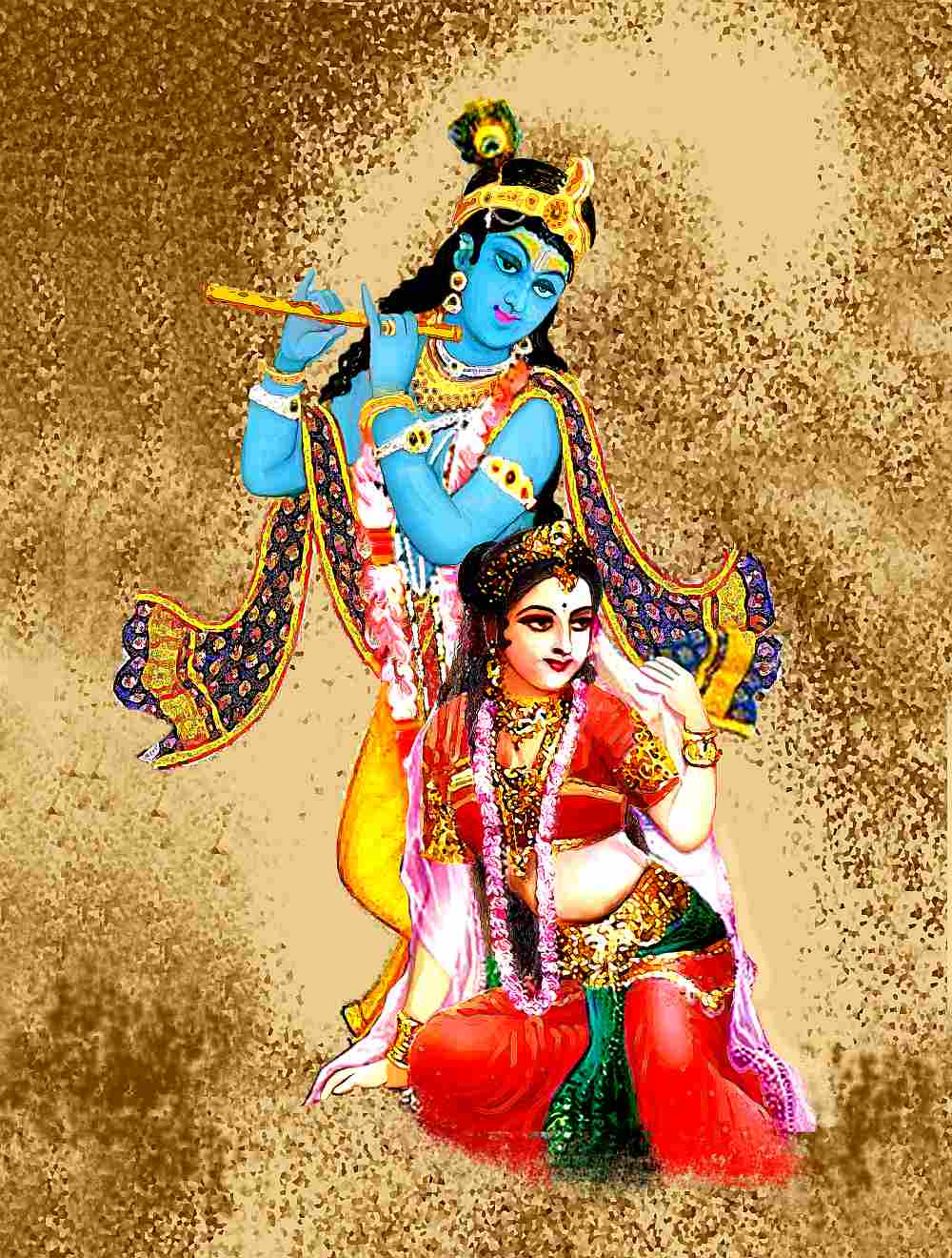 Affordable Art India Canvas Art Of Lord Krishna Canvas Art AERK6b at ...