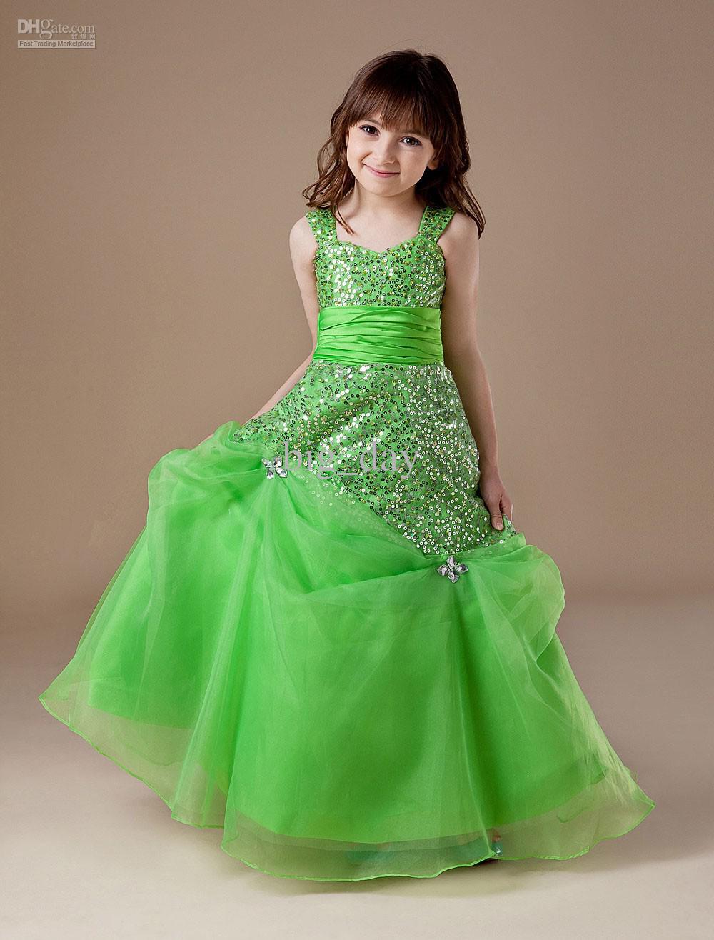 Online Green Gawon Frock Prices - Shopclues India